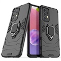 Samsung Galaxy A70 Hybrid Case with Ring Holder - Black