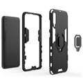 Samsung Galaxy A70 Hybrid Case with Ring Holder - Black