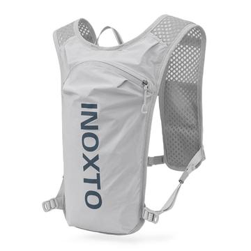 Inoxto 591 Mochila deportiva para exteriores / mochila para ciclismo - 5L - Gris Claro / Azul Oscuro