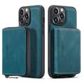 Funda con Cartera Jeehood Desmontable 2-en-1 para iPhone 14 Pro Max - Azul