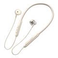 Joyroom JR-D8 Auriculares inalámbricos con banda para el cuello - Blanco crema