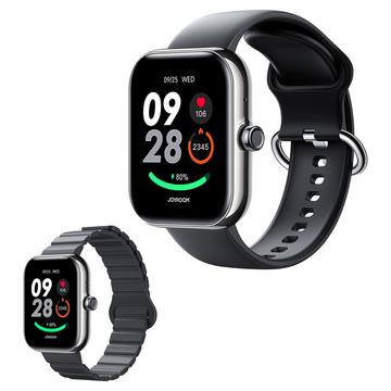 Joyroom JR-FT5 Plus Smartwatch - Pantalla de 1.96", Reloj deportivo con contestador de llamadas - Negro