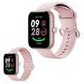 Joyroom JR-FT5 Plus Smartwatch - Pantalla de 1.96", Reloj deportivo con contestador de llamadas - Oro rosa