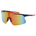 Gafas de ciclismo KV Speed Half Frame - Rojo / Negro