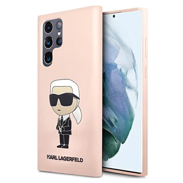 Funda de Silicona Karl Lagerfeld Ikonik para Samsung Galaxy S23 Ultra 5G