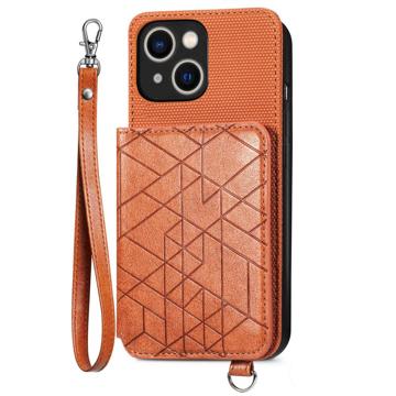 Caracasa con Cartera Series Geometry para iPhone 14 Plus