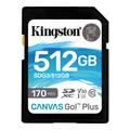¡Kingston Canvas Go! Plus tarjeta de memoria microSDXC SDG3/512GB