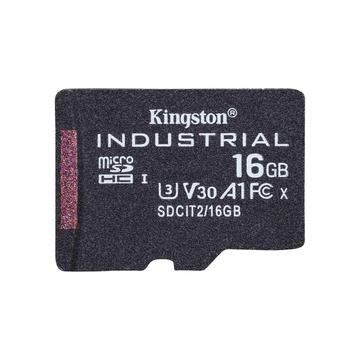 Tarjeta de memoria Kingston Industrial microSD UHS-I U3 SDCIT2/16GBSP - 16GB