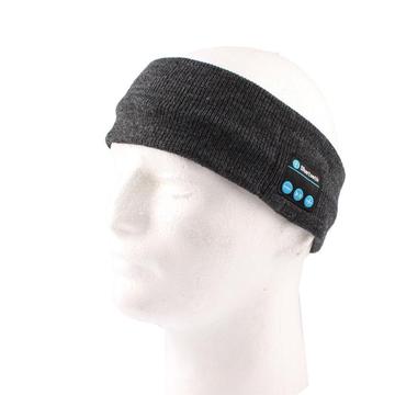 Diadema Bluetooth de punto para hacer deporte, llamadas con manos libres