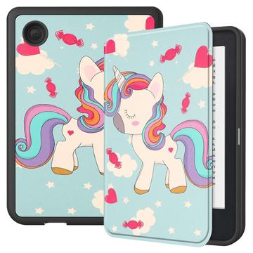 Funda Smart Folio para Kobo Clara 2E - Unicornio