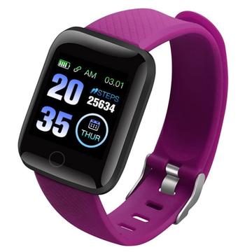 Lemonda D13 Smartwatch c. Frecuencia Cardíaca - Morado