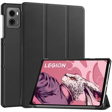 Funda Inteligente de Tres Pliegues para Lenovo Legion Y700 (2023), Legion Tab - Negro