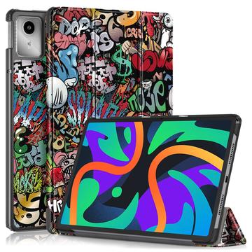 Funda Inteligente de Tres Pliegues para Lenovo Tab M11 - Grafito