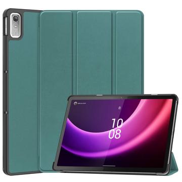 Funda Inteligente de Tres Pliegues para Lenovo Tab P11 Gen 2 - Verde