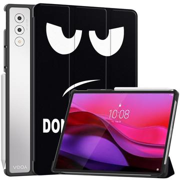 Funda Inteligente de Tres Pliegues para Lenovo Yoga Tab Plus - No me toques