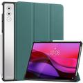 Funda Inteligente de Tres Pliegues para Lenovo Yoga Tab Plus - Verde