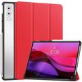 Funda Inteligente de Tres Pliegues para Lenovo Yoga Tab Plus - Rojo