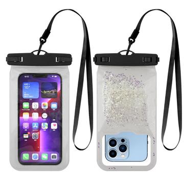 Funda impermeable universal Liquid Glitter IPX8 - 7.2"