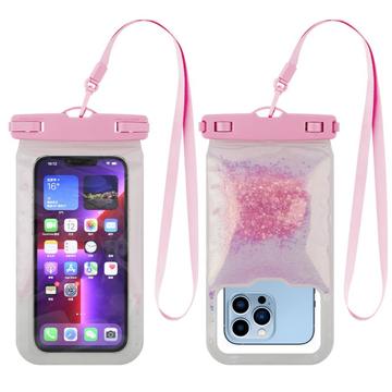 Funda impermeable universal Liquid Glitter IPX8 - 7.2"