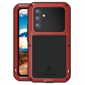 Funda Híbrida Love Mei Powerful para Samsung Galaxy A54 5G - Rojo