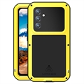 Funda Híbrida Love Mei Powerful para Samsung Galaxy A54 5G - Amarillo