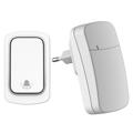 Timbre Inalámbrico Autoalimentado ML01 - 38 Tonos - Blanco