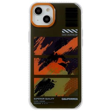 Carcasa Híbrida Mutural Camouflage Series para iPhone 14 - Verde