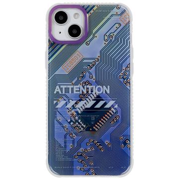 Carcasa Híbrida Mutural Modern Series para iPhone 14 Plus - Púrpura