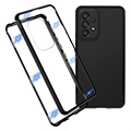 Carcasa Magnética con Cristal Templado para OnePlus 7T - Negro