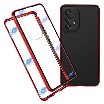 Carcasa Magnética con Cristal Templado para OnePlus 7T - Negro