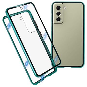 Carcasa Magnética con Cristal Templado para OnePlus 7T - Negro