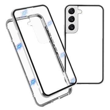 Carcasa Magnética con Cristal Templado para OnePlus 7T - Negro