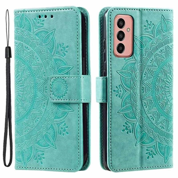 Funda Mandala Series para Samsung Galaxy A14 - Estilo Cartera - Verde