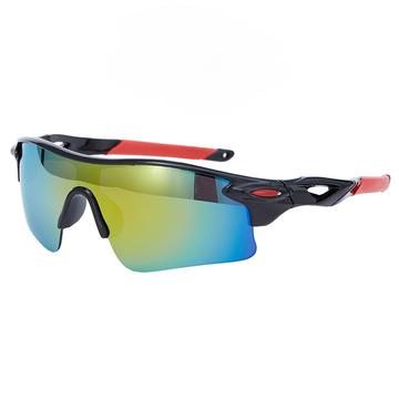 Mars Gafas de ciclismo para niños - Rojo / Negro