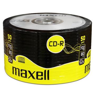 Maxell CD-R 52x/700MB/80min - 50 unid.