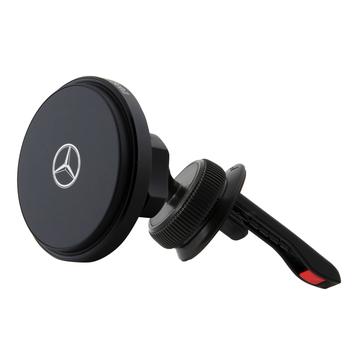 Soporte magnético para coche / cargador inalámbrico Mercedes-Benz - Compatible con MagSafe - Negro