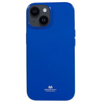 Carcasa de TPU Mercury Goospery Glitter para iPhone 15 - Azul