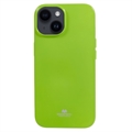 Carcasa de TPU Mercury Goospery Glitter para iPhone 15 - Verde