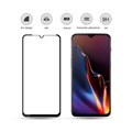 Protector de Pantalla de Cristal Templado Mocolo para OnePlus 6T - Negro