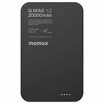 Banco de energía inalámbrico magnético Momax Q.Mag X2 20000mAh