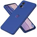 Funda de Silicona Liquid para Motorola Edge 30 Neo - Azul