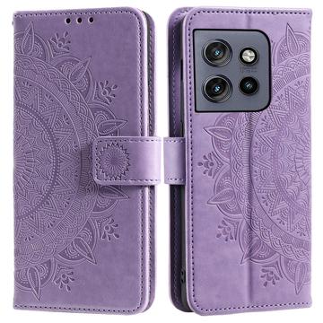 Funda Mandala Series para Motorola Edge 50 Neo - Estilo Cartera