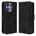 Funda Estilo Cartera Cardholder Serie para Motorola Edge 50 Pro - Negro