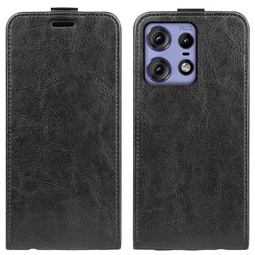 Funda con Tapa Vertical para Motorola Edge 50 Pro - Negro