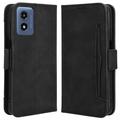 Funda Estilo Cartera Cardholder Serie para Motorola Moto G Play (2024)