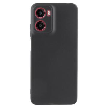 Funda de TPU antideslizante para Motorola Moto G05/E15 - Negro