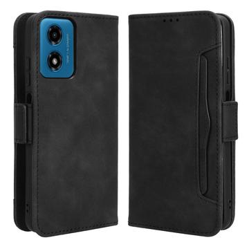 Funda Estilo Cartera Cardholder Serie para Motorola Moto G24 Power/G04/E14 - Negro