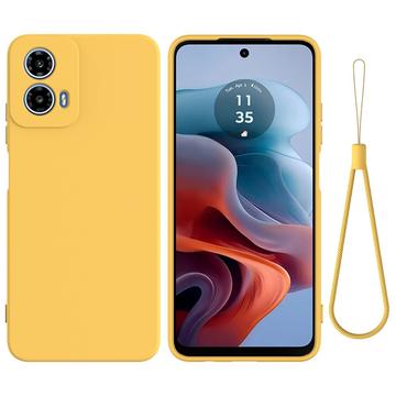 Funda de Silicona Líquida para Motorola Moto G34