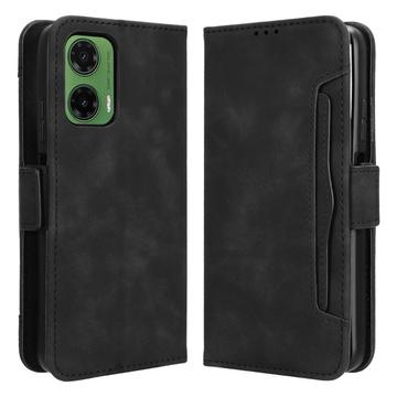 Funda tipo billetera con tarjetero para Motorola Moto G35 - Negra