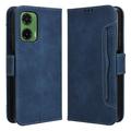 Funda tipo billetera con tarjetero para Motorola Moto G35 - Azul